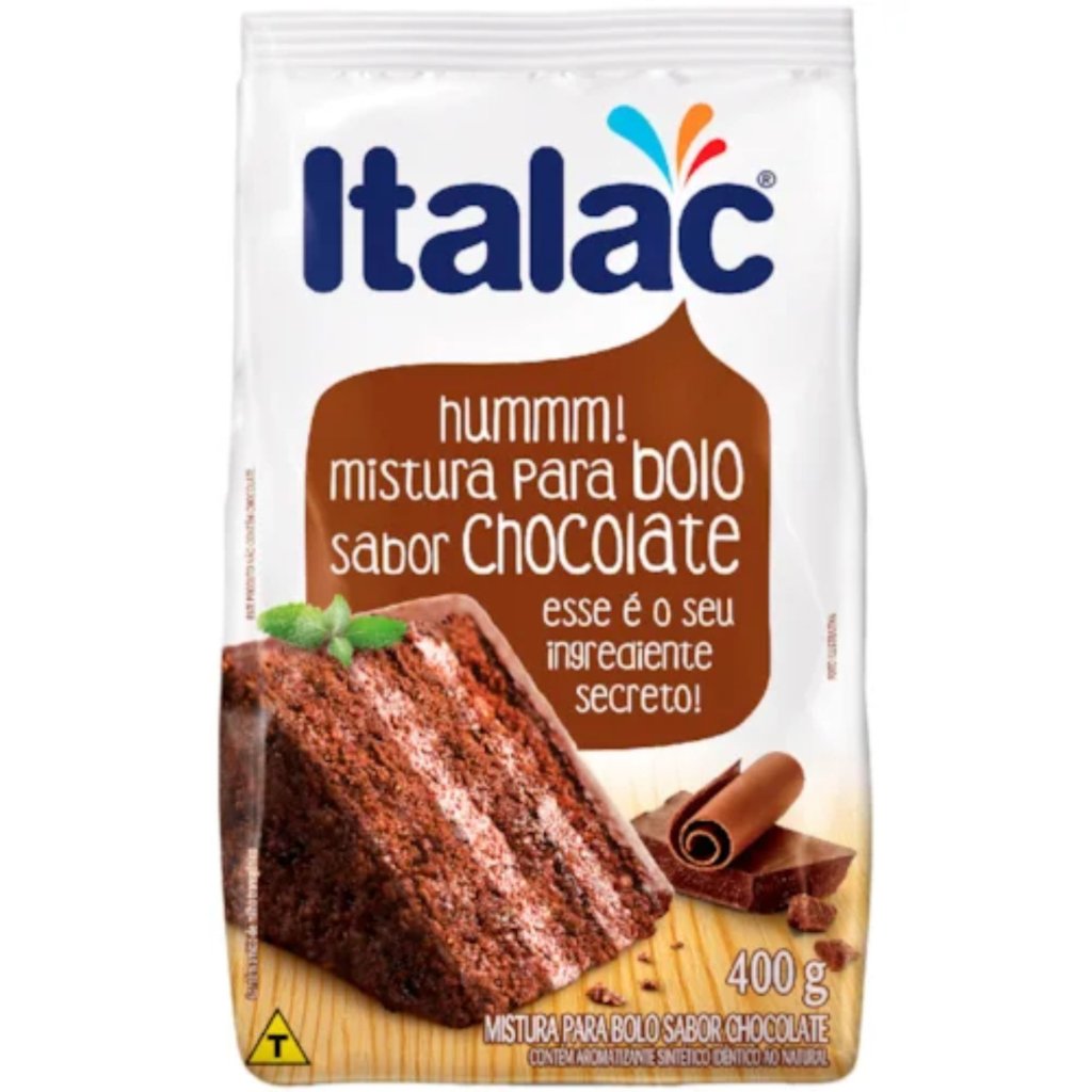 MISTURA BOLO CHOCOLATE 400G ITALAC