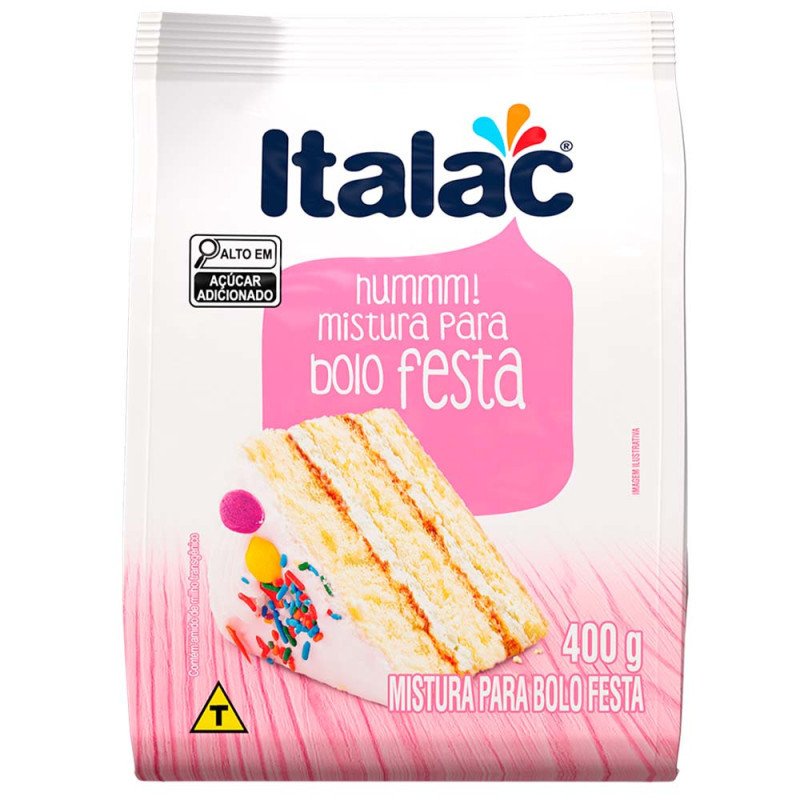 MISTURA BOLO FESTA 400G ITALAC