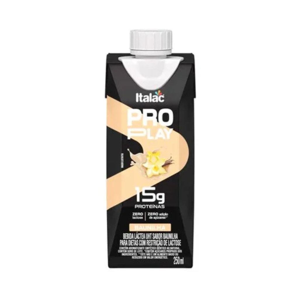 BEBIDA LACTEA BAUNILHA ZERO LACTOSE 250ML ITALAC