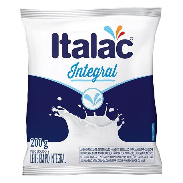 LEITE EM PO INTEGRAL 200G ITALAC