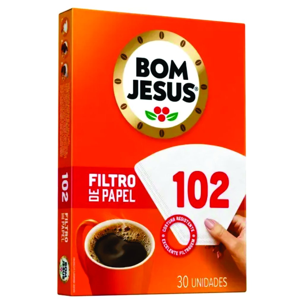 FILTRO PAPEL P/CAFE BOM JESUS 102