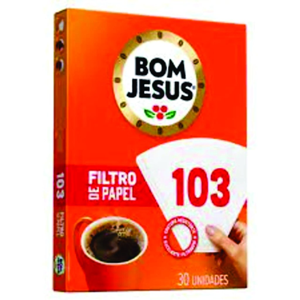 FILTRO PAPEL P/CAFE BOM JESUS 103