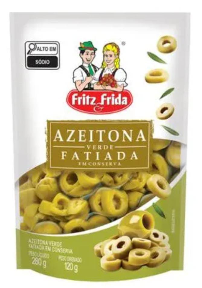 AZEITONA VERDE FAT 120G