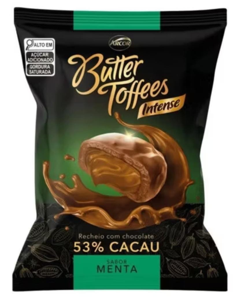 BALA ARCOR BUTTER TOFFEE MENTA 400G