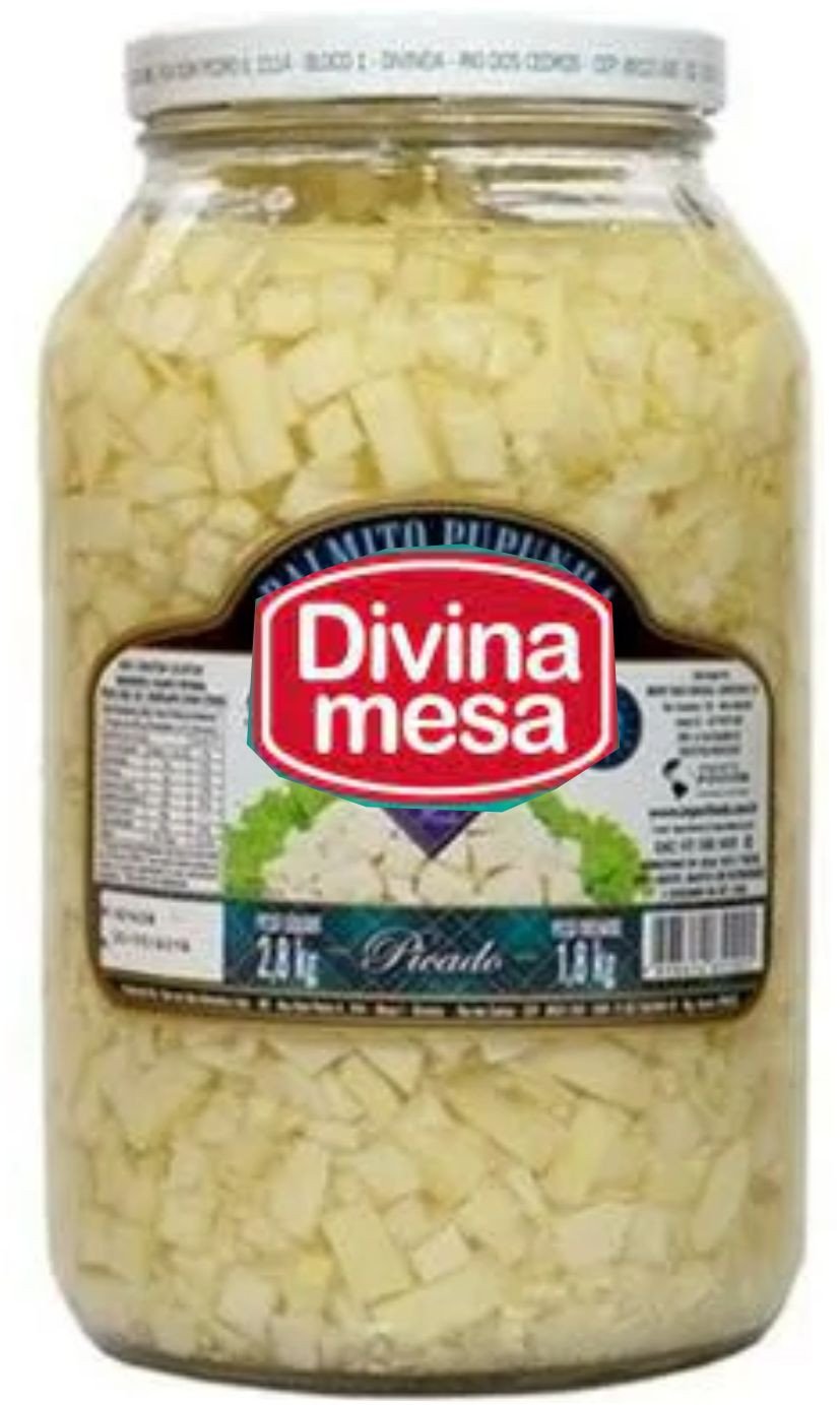 PALMITO D. MESA PUPUNHA PICADO 1,8KG