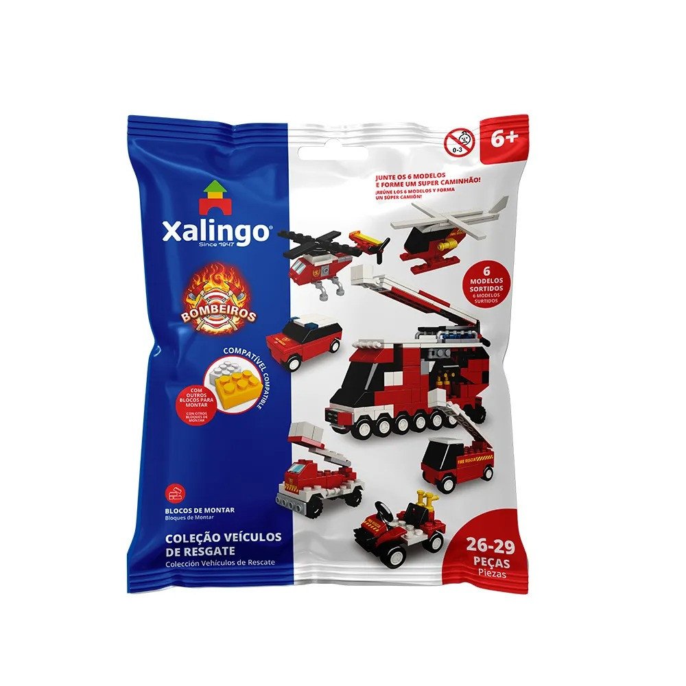BLOCO BOMBEIROS MIX 6/26-29 PCS