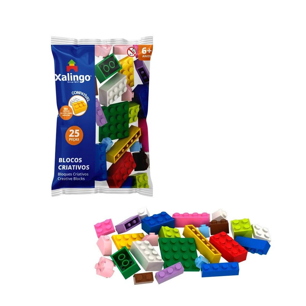 BLOCO CLASSICOS CRIATIVOS 25 PCS