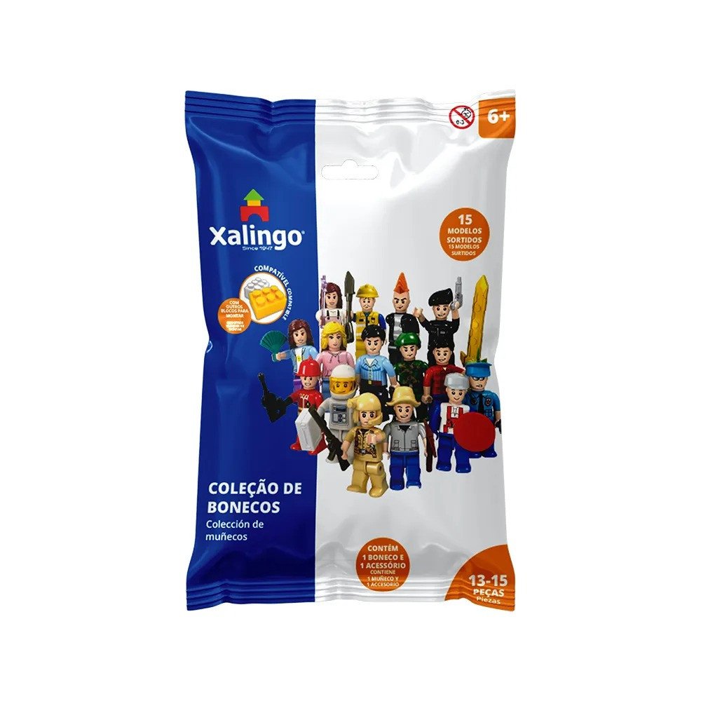 BLOCO CRIATIVOS COLECAO DE BONECOS DISPLAY 15-13 PC