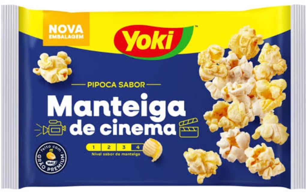 PIPOCA YOKI MICRO MANTEIGA DE CINEMA 100g