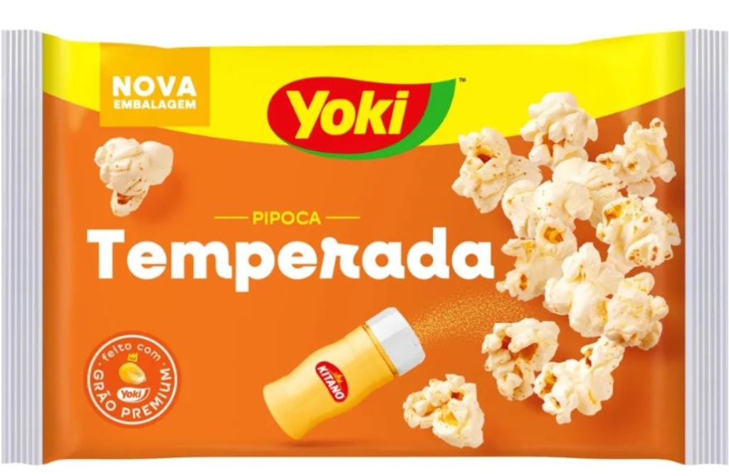 PIPOCA YOKI MICRO TEMPERADA  CHEF 100G