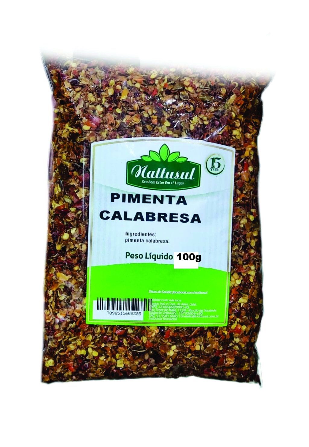 PIMENTA CALABRESA NATTUSUL 100g