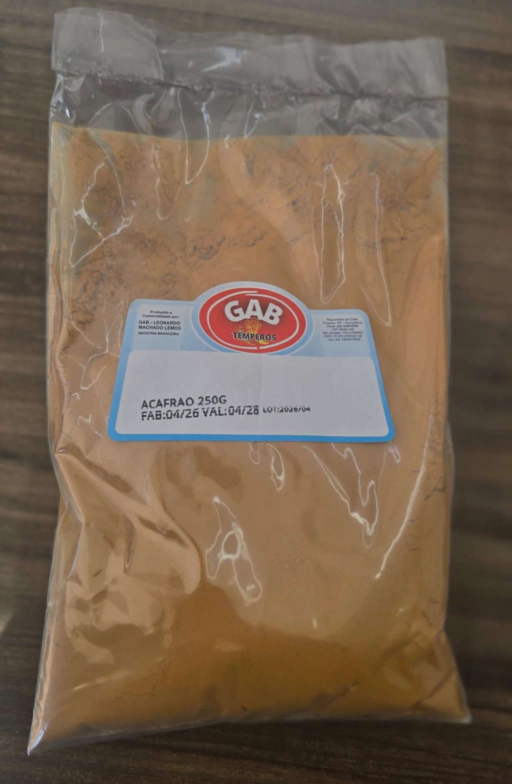 AÇAFRAO GAB 250G