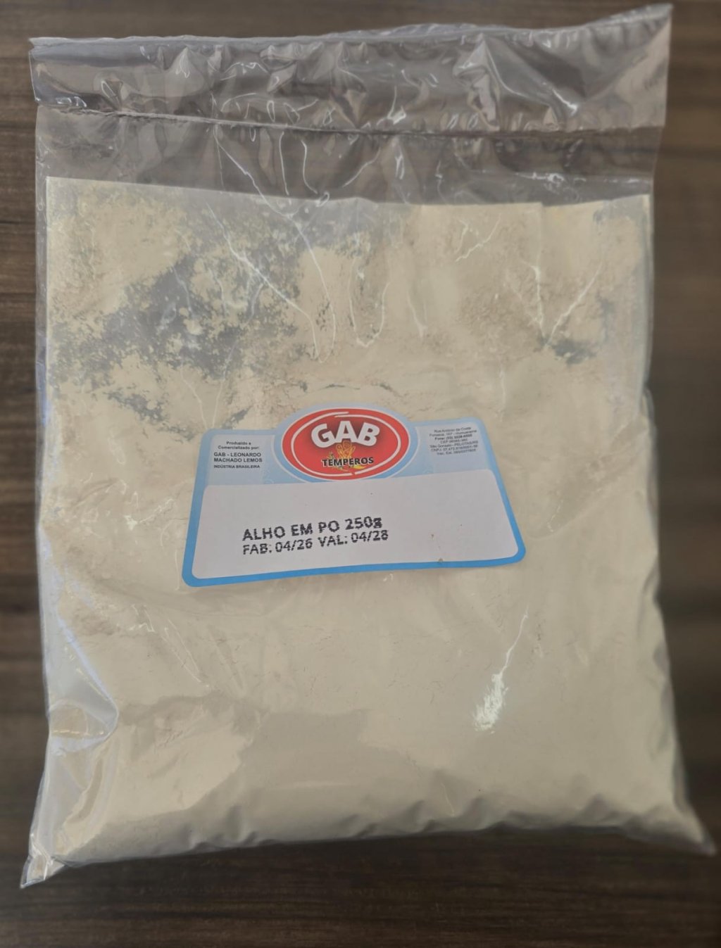 ALHO EM PO GAB  250G
