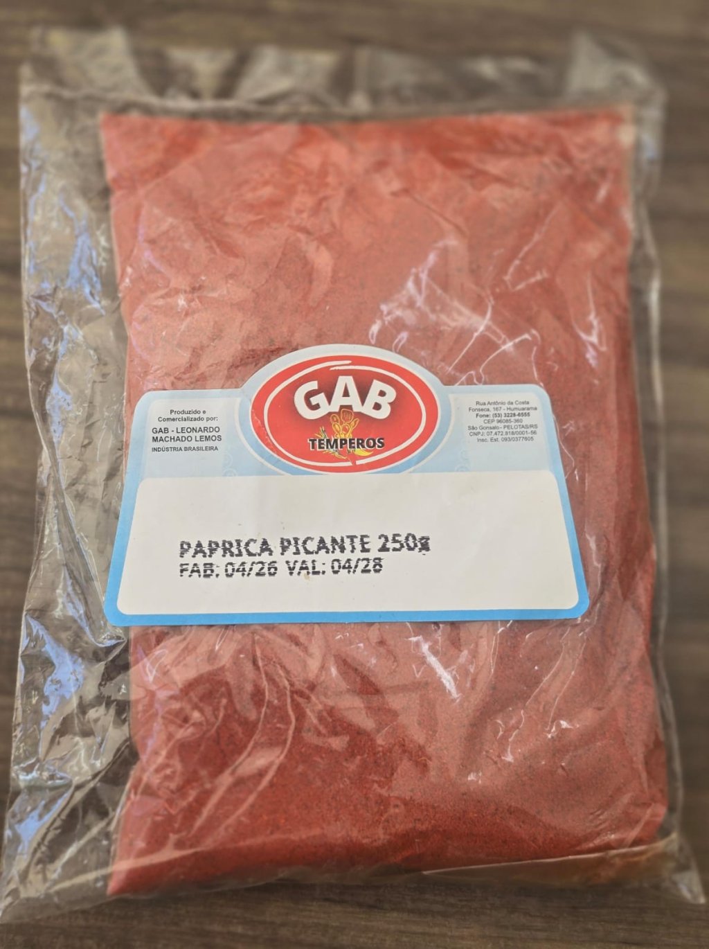 PAPRICA PICANTE  GAB 250G