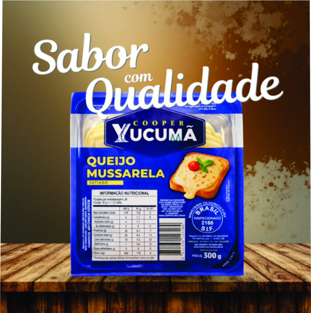 QUEIJO MUSSARELA COOPERYUCUMA FATIADO KG
