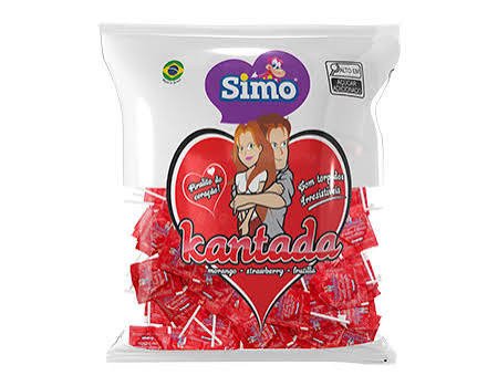 PIRULITO KANTADA MORANGO 500g