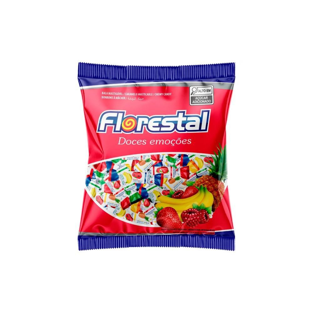 BALA MASTIGAVEL SORTIDA FLORESTAL 500G