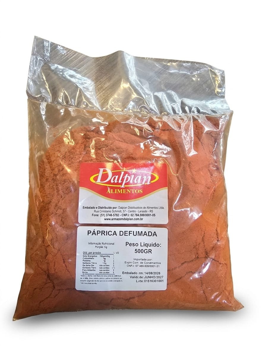 PAPRICA DEFUMADA 500G DALPIAN