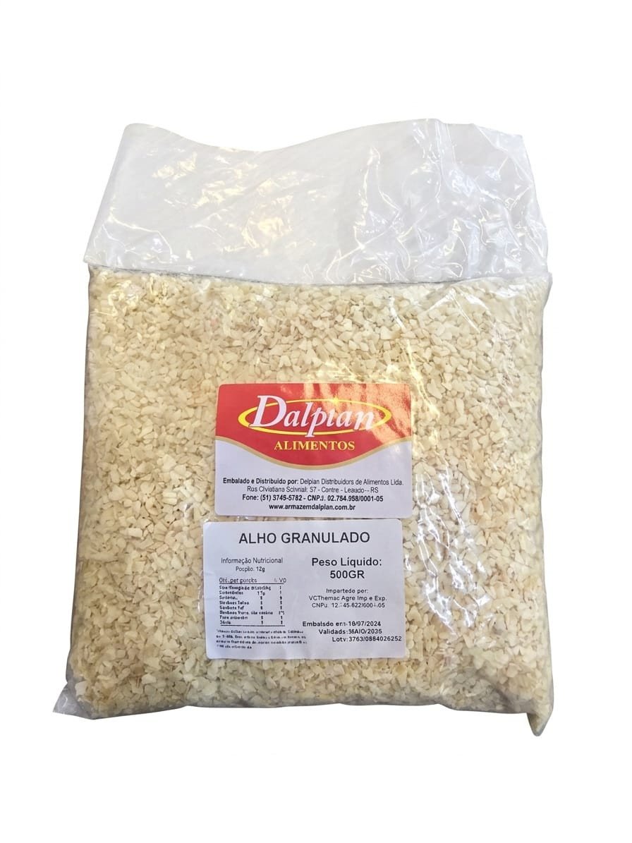 ALHO GRANULADO 500G DALPIAN