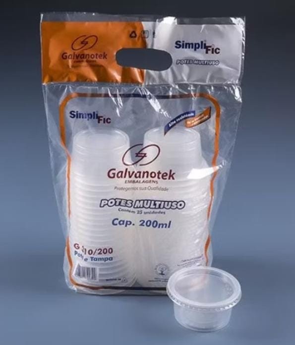 G 710 PCT 25 UNI - POTE 200ML BOLO DE POTE