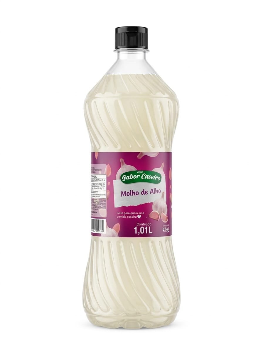 MOLHO ALHO 1,010 ML SABOR CASEIRO
