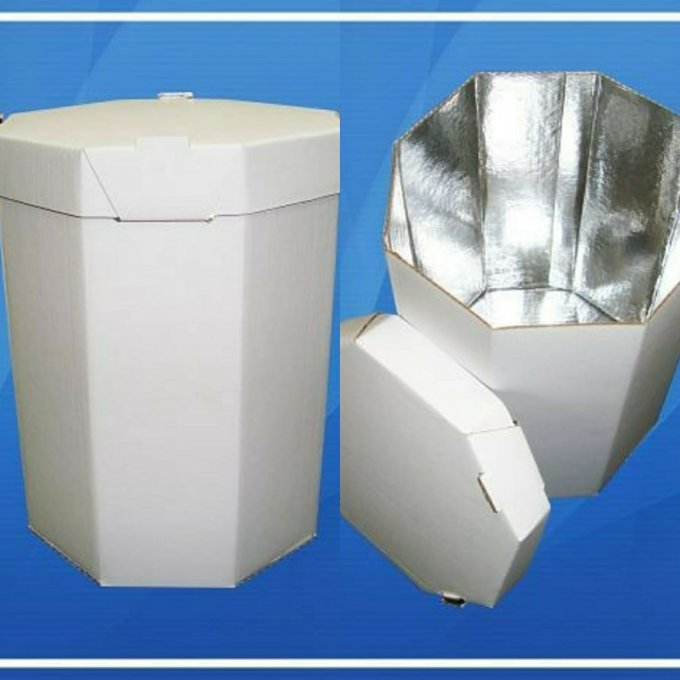 CAIXA PARA TORRE DE BATATA LAMINADA 16x20cm C/50