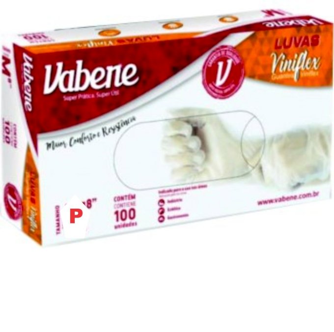 LUVA VINIFLEX P 100UN/BOX