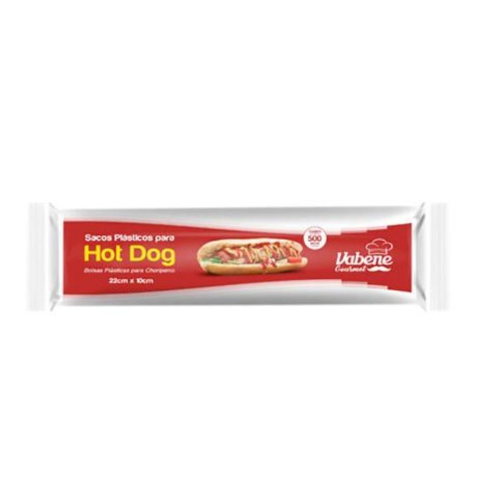 SACO HOTDOG 500UN/BOBINA VABENE