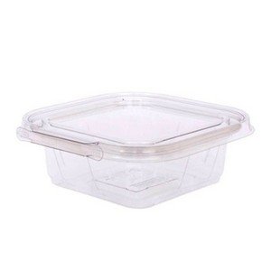 F732 - POTE TRANSP. QUADRADO C/ LACRE 500ML UN