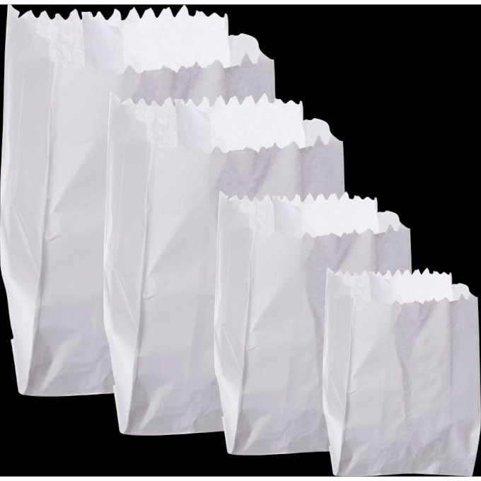 SACO MONOLUCIDO BRANCO 46X22C/10UN