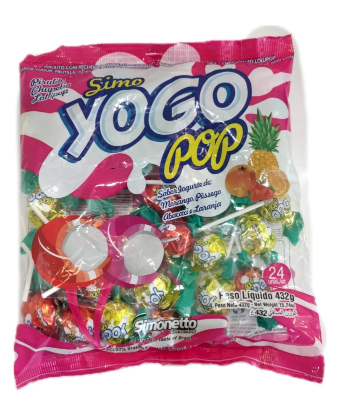 PIRULITO YOGO POP 432G