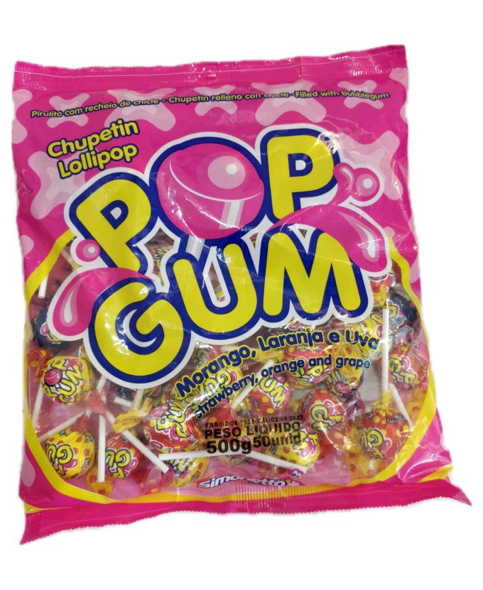 PIRULITO POP GUM 500g