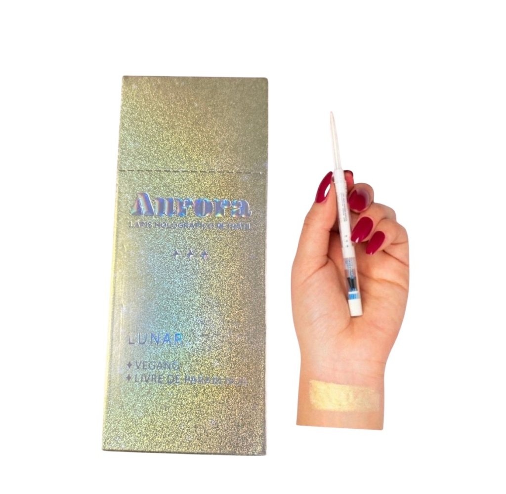 Lápis Holográfico Retrátil Aurora Lunar Luisance