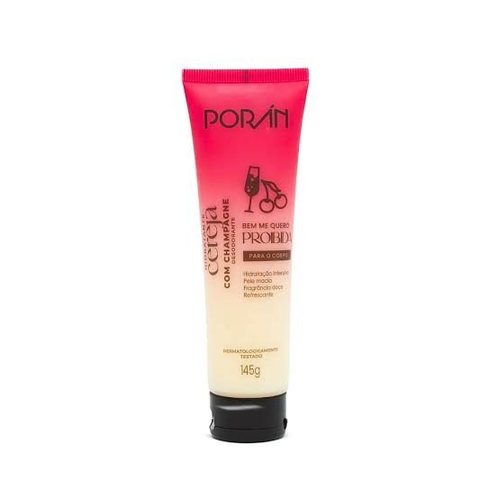 Hidratante Cereja com Champanhe Porán 