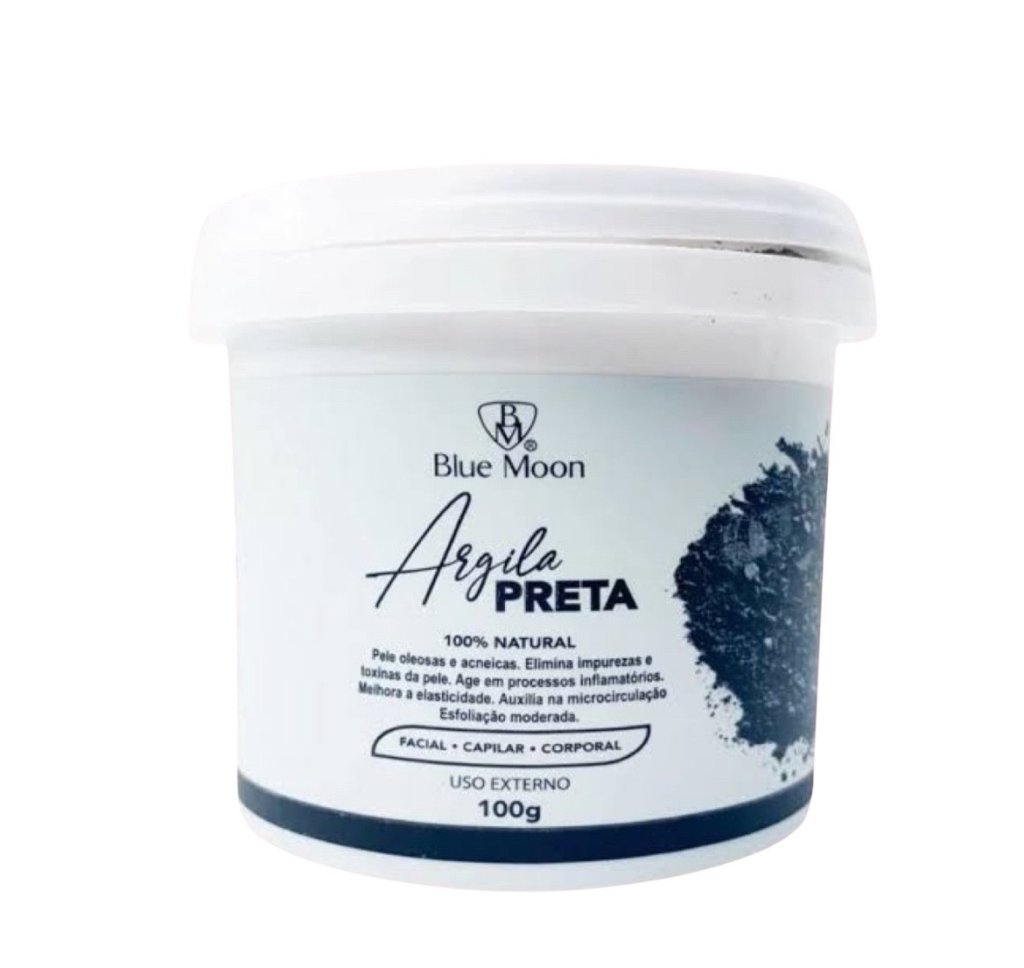 Argila Preta 100gr Blue Moon