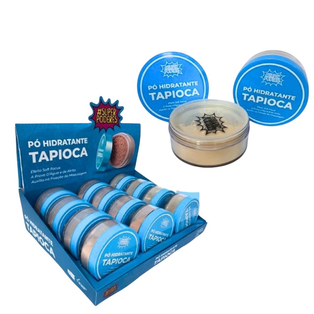 Pó Hidratante de Tapioca Super Poderes