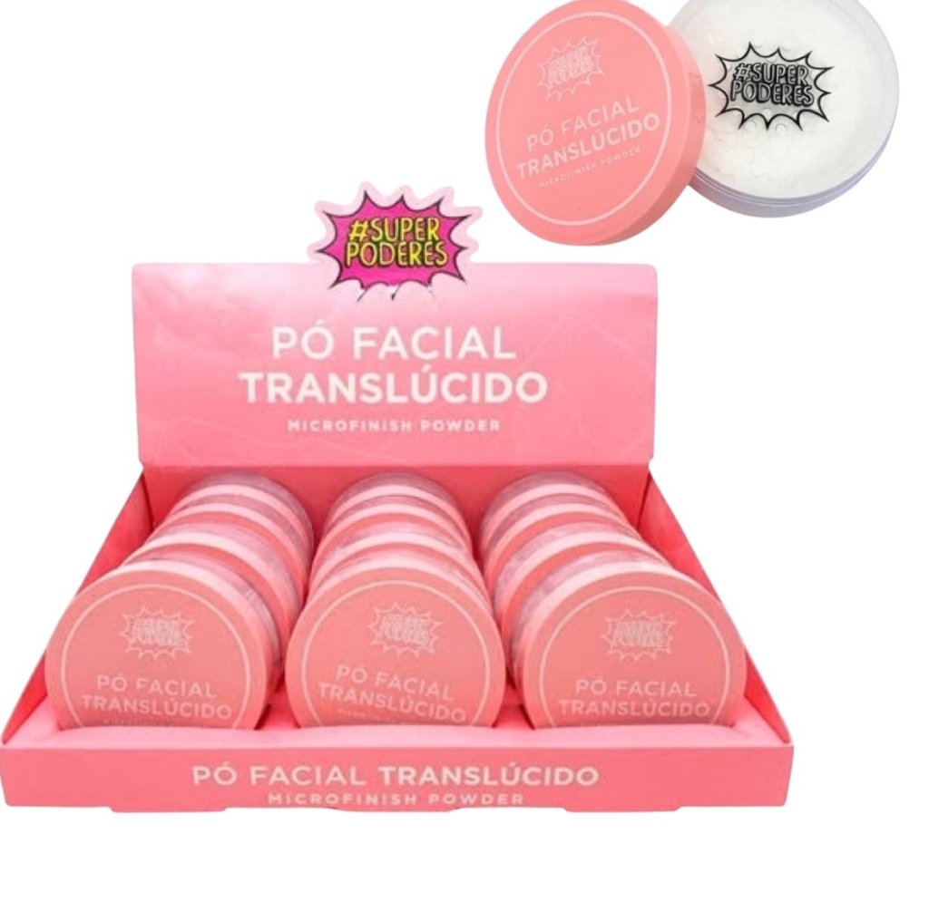 Pó Translúcido Super Poderes