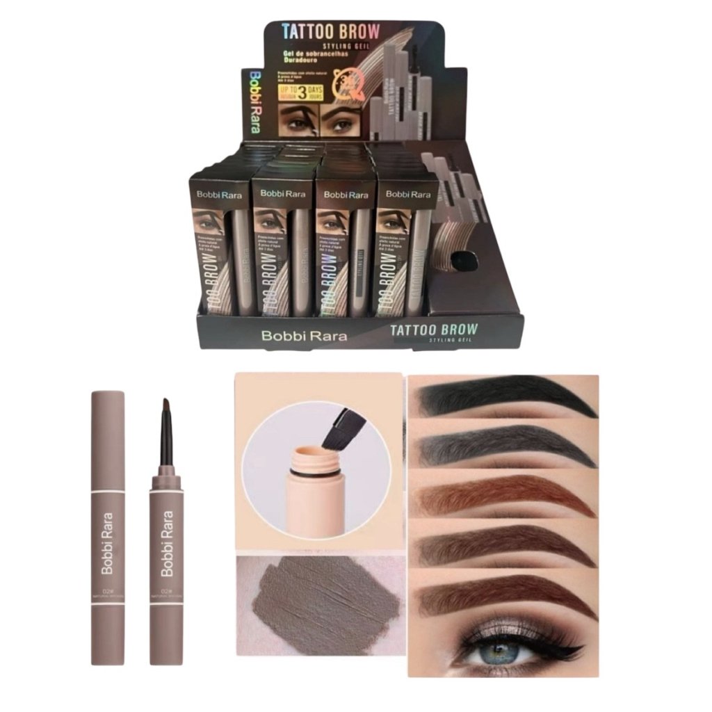 Tatto Brow Gel p/Sobrancelhas Bobbi Rara