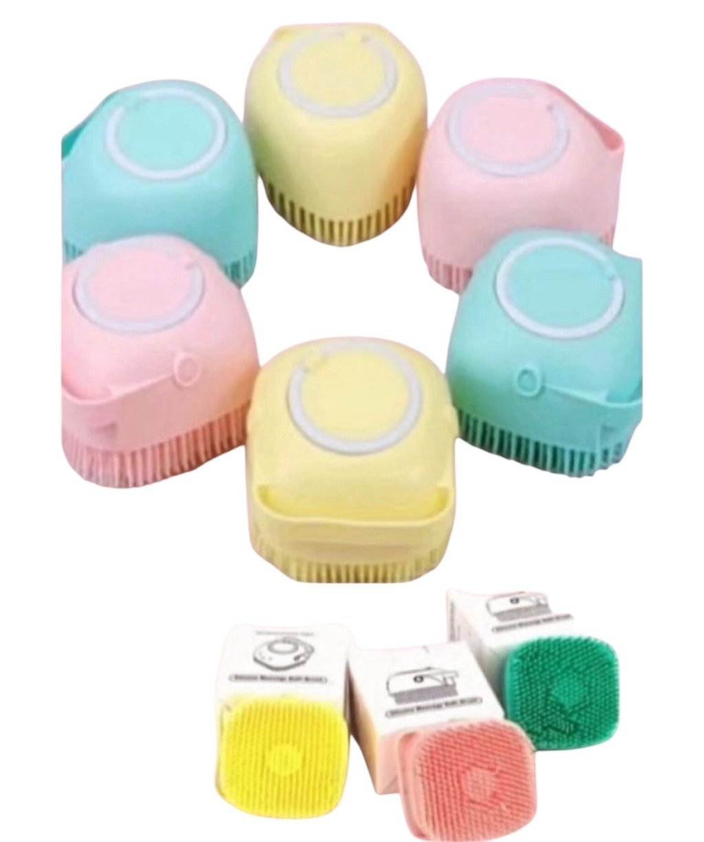 Esponja de Banho Silicone com Repartimento QBela Manuela 