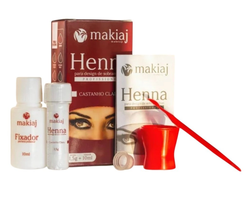 Henna  Castanho Claro Makiaj