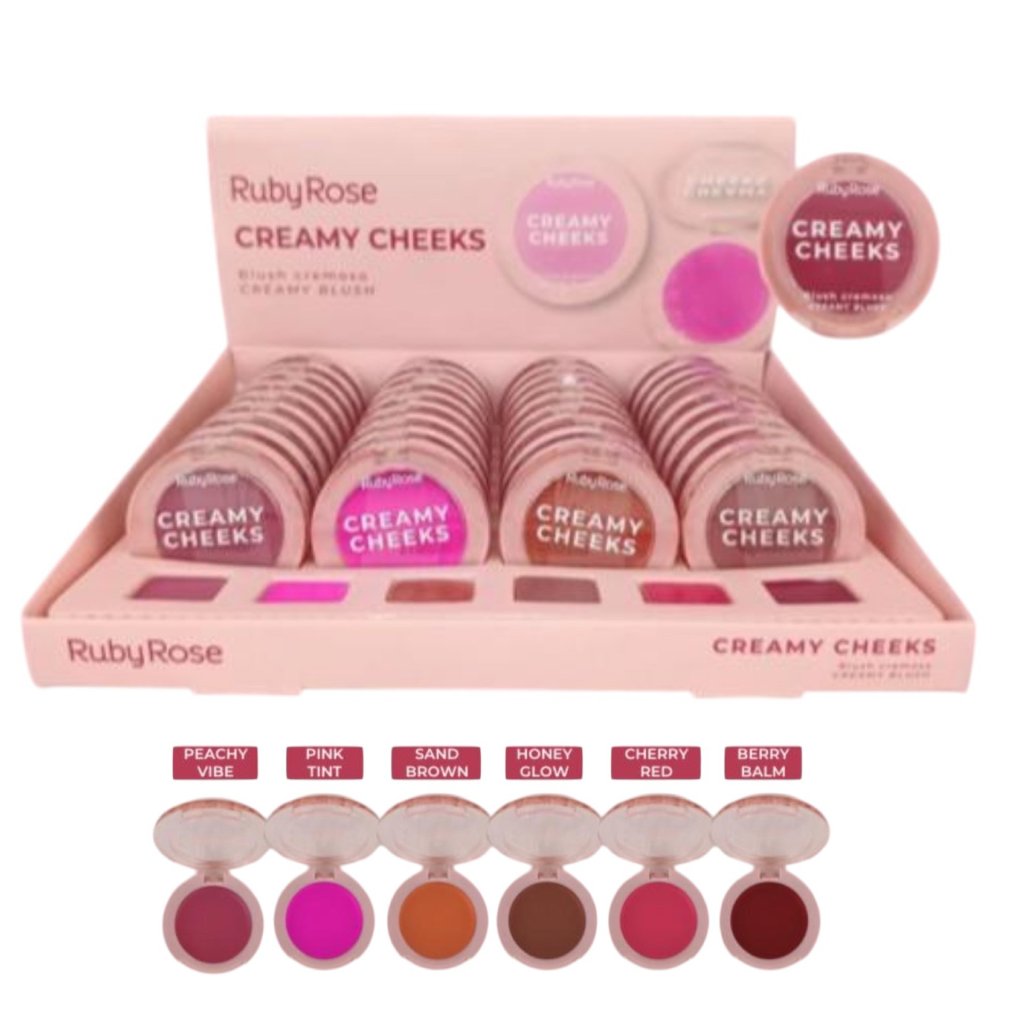  Blush Cremoso Creamy Cheeks Ruby Rose 