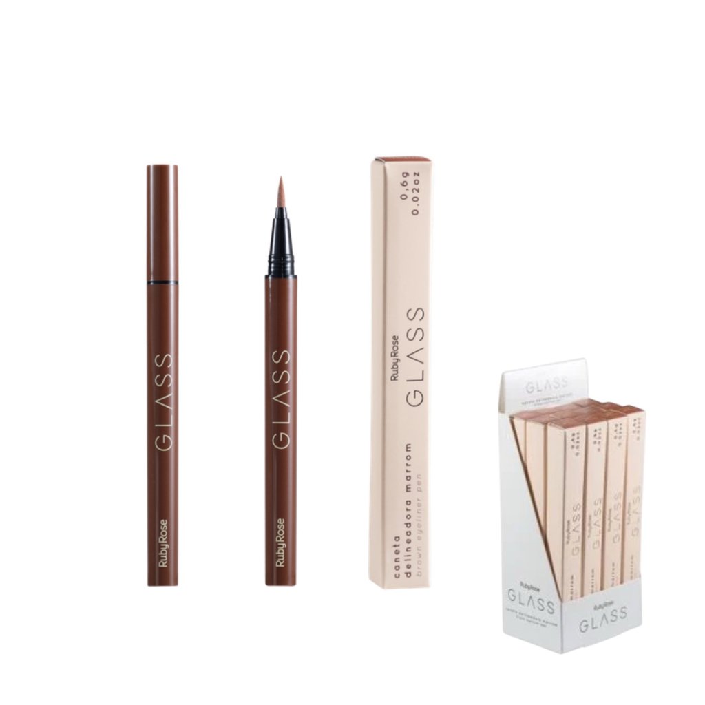 Caneta Delineadora Light Brown Glass Ruby Rose HB-527-1