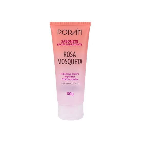 Sabonete Facial Hidratante Rosa Mosqueta Poran 
