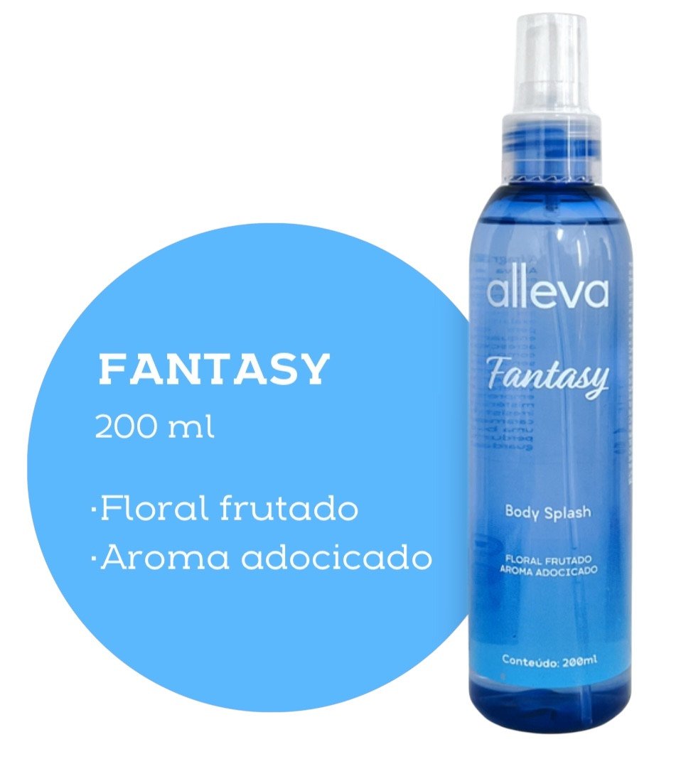 Body Splash Fantasy Alleva 200ml