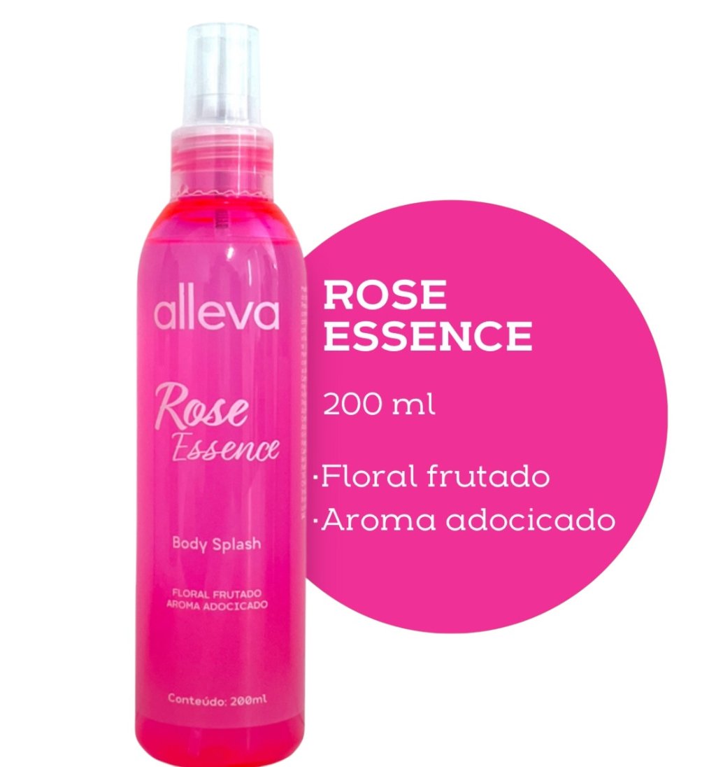 Body Splash Rose Essence Alleva 220ml