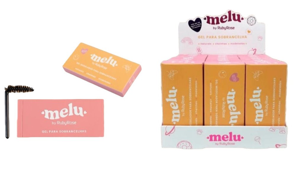 HB-F518 Gel Modelador Sobrancelha Melu
