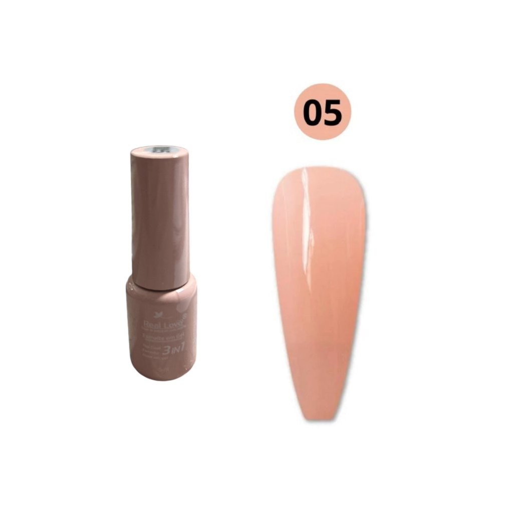 Gel-97-05 Esmalte em Gel 3 em 1 Real Love 5ml