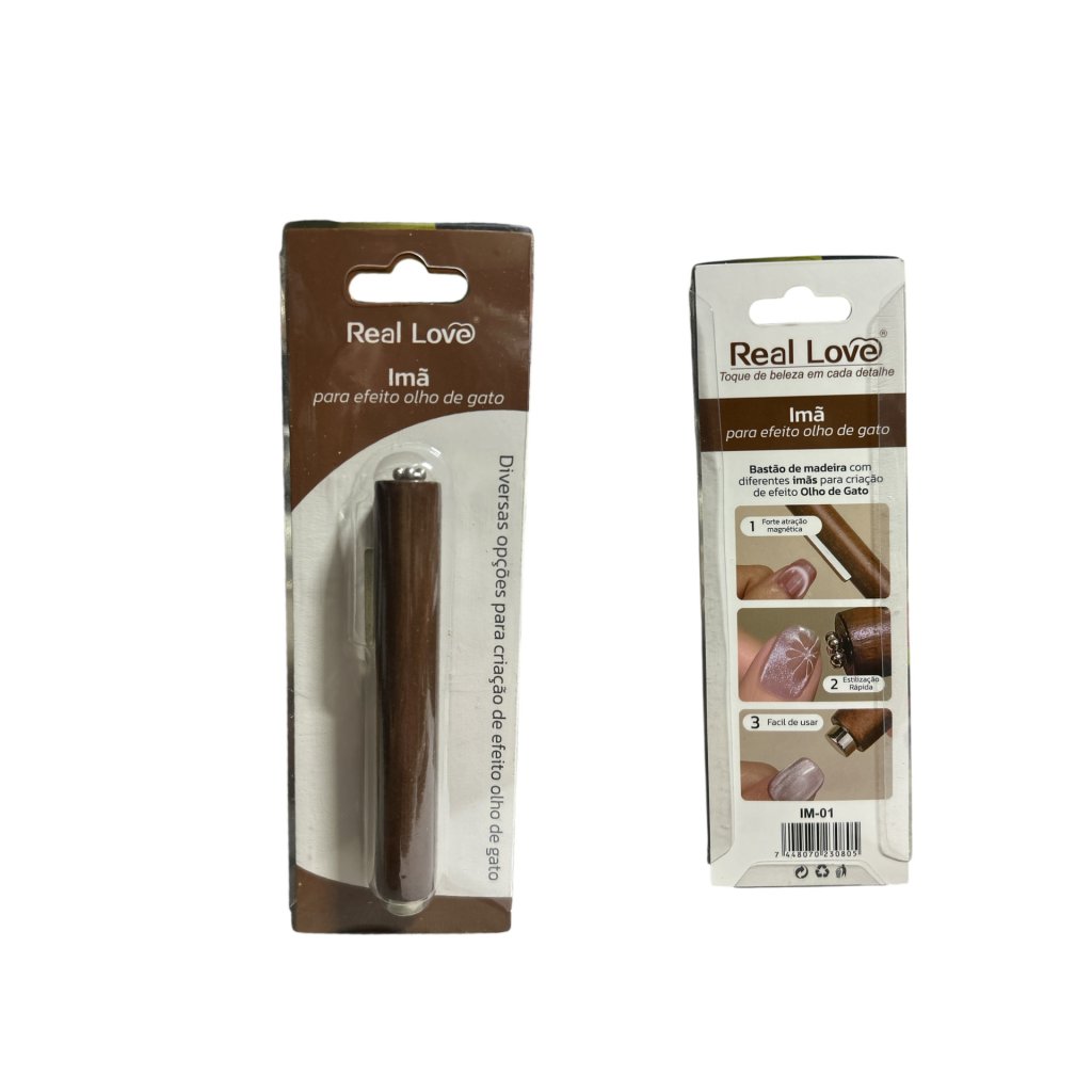 IM-01 Imã para Efeito Olho de Gato Unha Gel Real Love