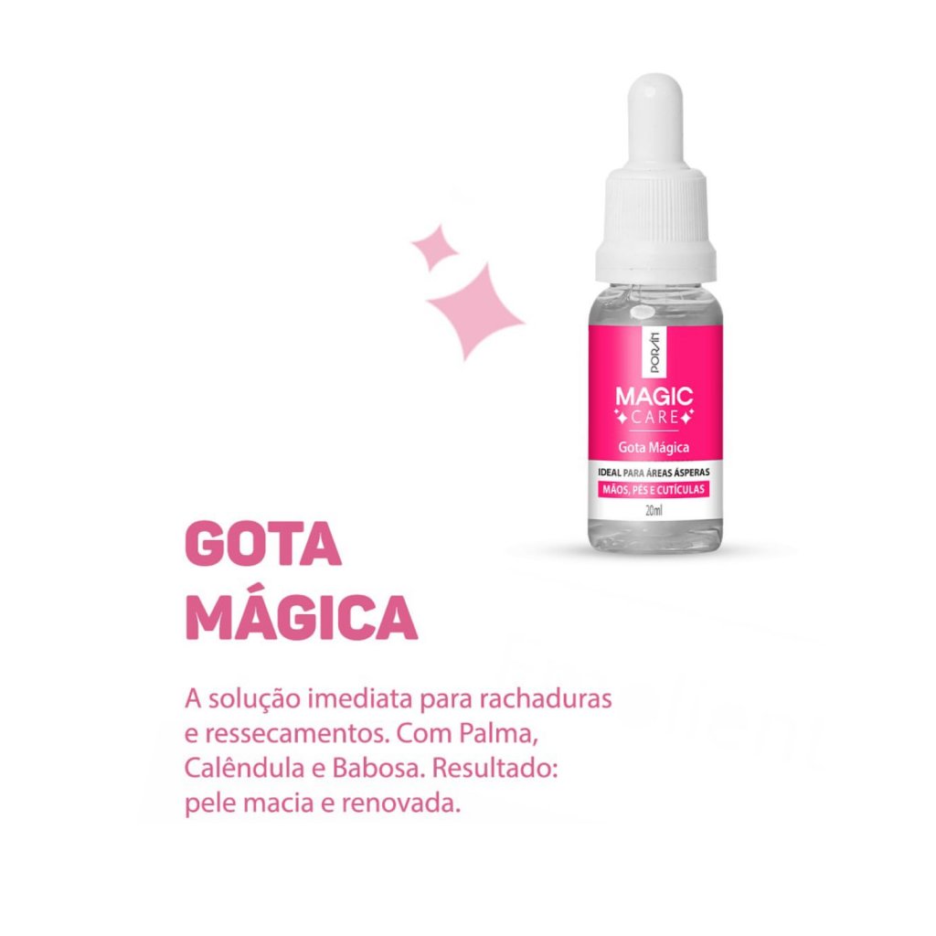 Gota Mágica para Áreas Ásperas Magic Care Poran