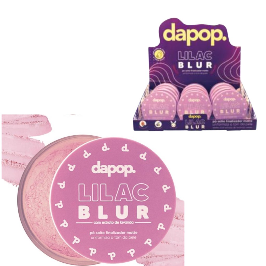 DP2381 Pó Solto Lilac Blur c/ Extrato de Lavanda Dapop